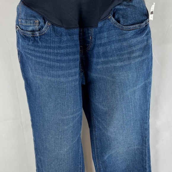 NWT: old navy Maternity Full Panel Boyfriend Straight Jeans (0 short) $70 CAD - Picture 4 of 15